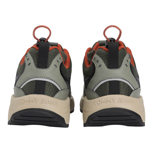 Tommy Hilfiger Mixed Texture Toggle Cord Trainers